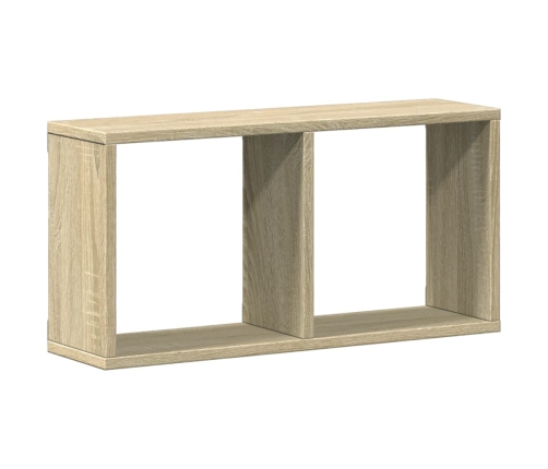 Armario de pared madera de ingeniería roble sonoma 60x16x30 cm