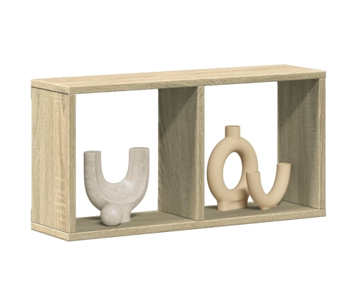 Armario de pared madera de ingeniería roble sonoma 60x16x30 cm