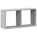 Armario de pared madera de ingeniería gris Sonoma 60x16x30 cm