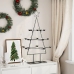 Árbol de Navidad para decoración metal negro 105 cm