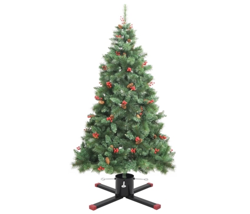 Soporte para árbol de Navidad negro 61x61x15,5 cm