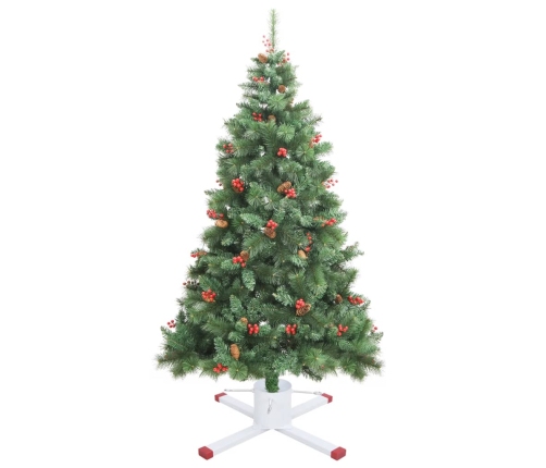 Soporte para árbol de Navidad blanco 61x61x15,5 cm