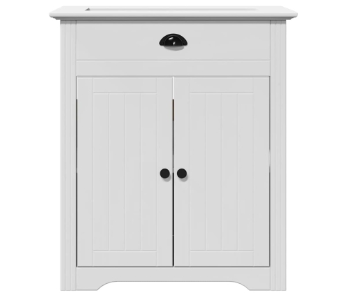 Mueble de baño con lavabo BODO blanco 70x35x80 cm