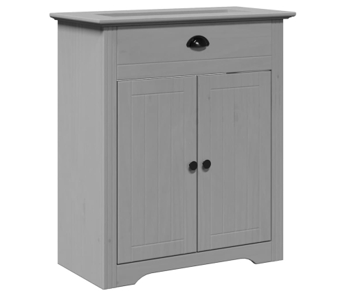 Mueble de baño con lavabo BODO gris 70x35x80 cm