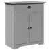 Mueble de baño con lavabo BODO gris 70x35x80 cm