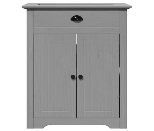 Mueble de baño con lavabo BODO gris 70x35x80 cm