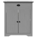 Mueble de baño con lavabo BODO gris 70x35x80 cm