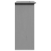 Mueble de baño con lavabo BODO gris 70x35x80 cm