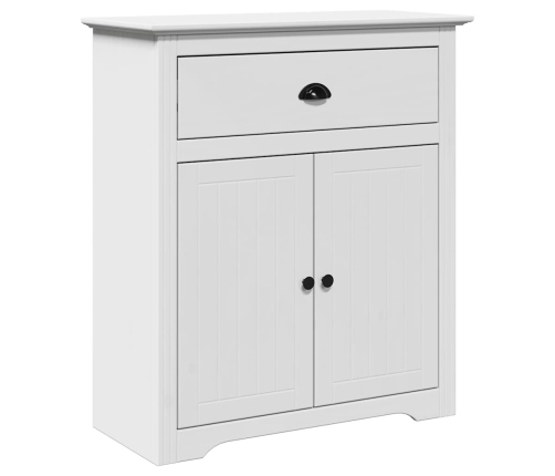 Mueble de entrada BODO blanco 80x35x90 cm