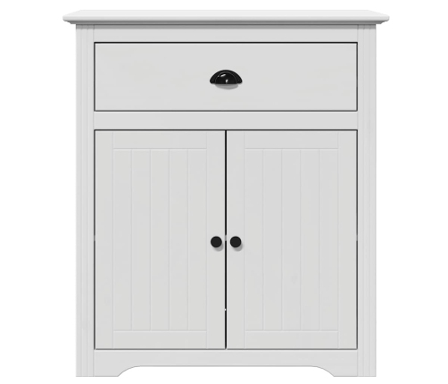 Mueble de entrada BODO blanco 80x35x90 cm