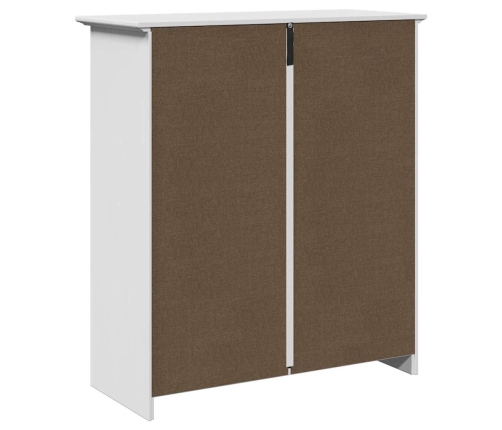 Mueble de entrada BODO blanco 80x35x90 cm