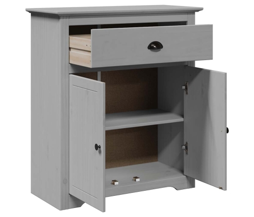 Mueble de entrada BODO gris 80x35x90 cm