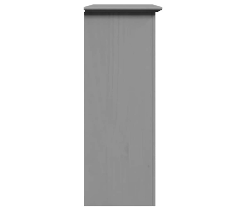 Mueble de entrada BODO gris 80x35x90 cm