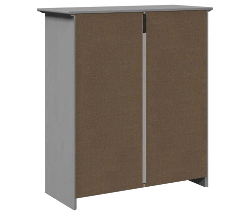 Mueble de entrada BODO gris 80x35x90 cm