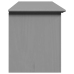 Banco de recibidor BODO gris 114x40x45 cm