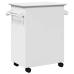 Carrito de cocina BODO blanco 72x45x80 cm