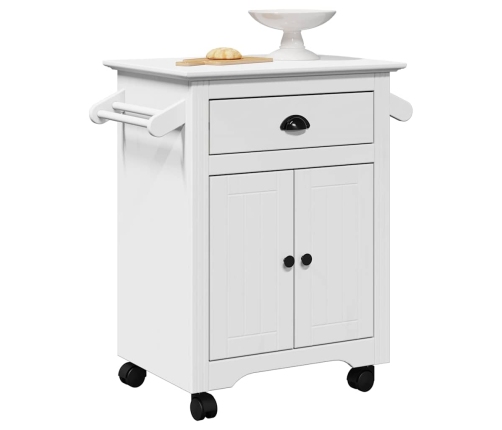 Carrito de cocina BODO blanco 72x45x80 cm