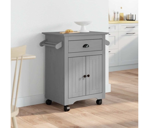 Carrito de cocina BODO gris 72x45x80 cm