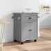 Carrito de cocina BODO gris 72x45x80 cm