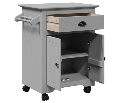 Carrito de cocina BODO gris 72x45x80 cm