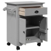 Carrito de cocina BODO gris 72x45x80 cm