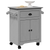 Carrito de cocina BODO gris 72x45x80 cm