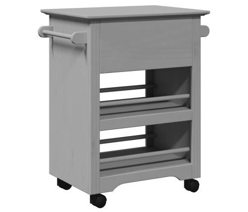 Carrito de cocina BODO gris 67,5x45x80 cm