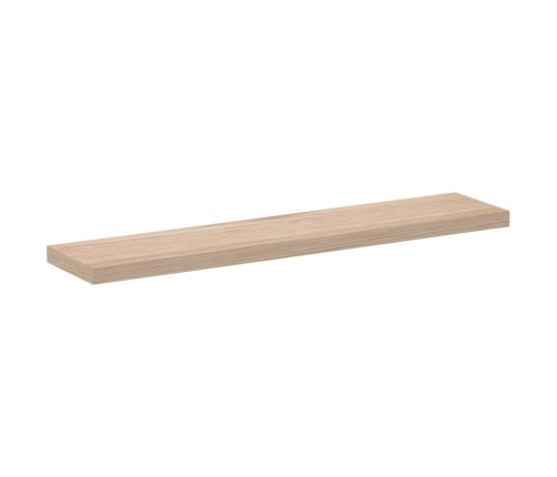 Estante flotante de madera de ingeniería 110x23,5x4 cm