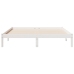 Cama extralarga sin colchón madera maciza pino blanca 160x210cm