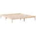 Cama extralarga sin colchón madera maciza de pino 180x210 cm