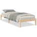 Cama extralarga sin colchón madera maciza de pino 80x220 cm