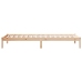 Cama extralarga sin colchón madera maciza de pino 80x220 cm