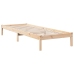 Cama extralarga sin colchón madera maciza de pino 80x220 cm