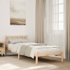 Cama extralarga sin colchón madera maciza de pino 80x210 cm