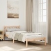 Cama extralarga sin colchón madera maciza de pino 100x210 cm