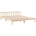 Cama extralarga sin colchón madera maciza de pino 180x210 cm