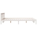 Cama extralarga sin colchón madera maciza pino blanca 140x220cm