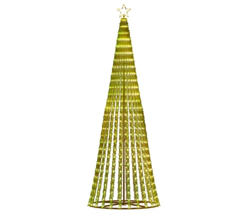 VidaXL Árbol de Navidad LED 475 LEDs blanco cálido 247 cm