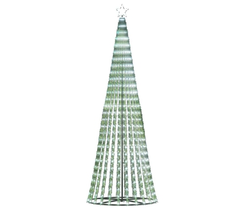 Árbol de Navidad LED 475 LEDs blanco frío 247 cm