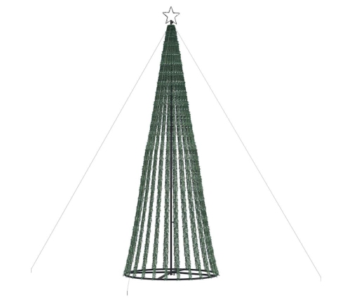 Árbol de Navidad LED 1028 LEDs blanco cálido 403 cm