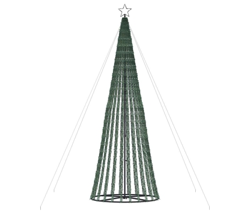 Árbol de Navidad LED 1028 LEDs blanco cálido 403 cm