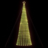 Árbol de Navidad LED 1028 LEDs blanco cálido 403 cm