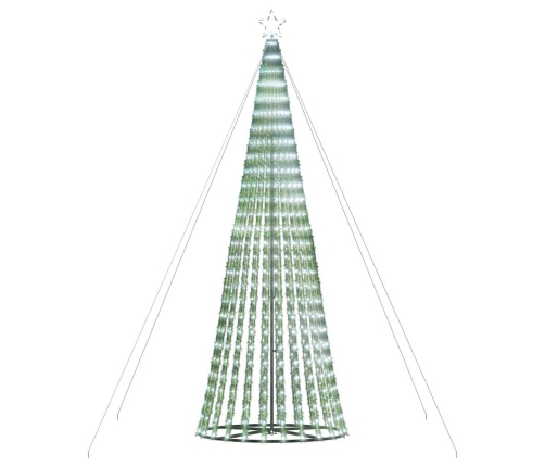 Árbol de Navidad LED 1028 LEDs blanco frío 403 cm