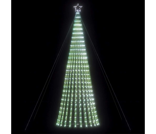 Árbol de Navidad LED 1028 LEDs blanco frío 403 cm