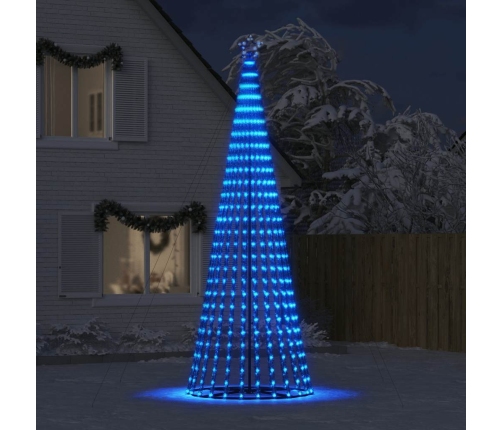 Árbol de Navidad LED 1028 LEDs azul 403 cm