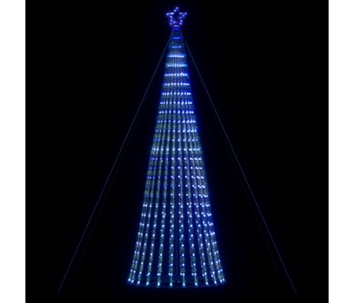 Árbol de Navidad LED 1028 LEDs azul 403 cm