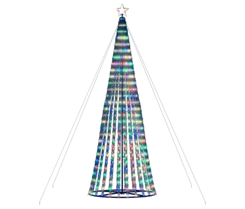 Árbol de Navidad LED 1028 LEDs de colores 403 cm