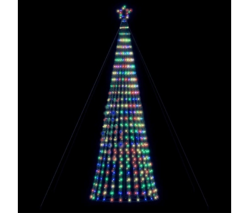 Árbol de Navidad LED 1028 LEDs de colores 403 cm