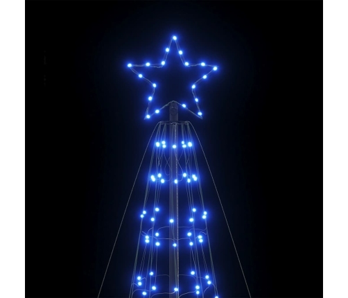 Árbol de Navidad LED con estacas 1534 LEDs azul 500 cm