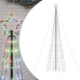 Árbol de Navidad LED con estacas 1534 LEDs colores 500 cm